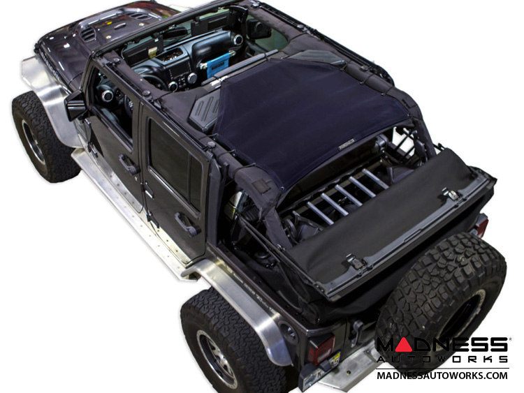 Jeep Wrangler JK Top Trailmesh - 4Door - Rear